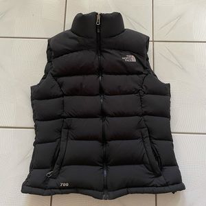 Black The North Face Vest 700 size small